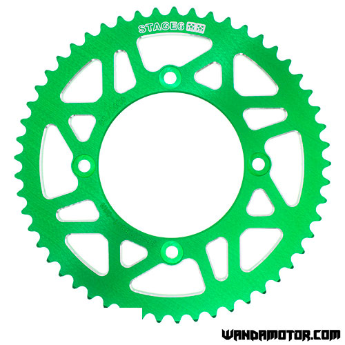 Rear sprocket Stage6 Beta RR 53h green